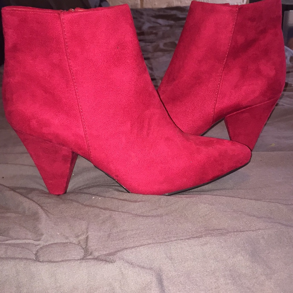 Roses Red Booties